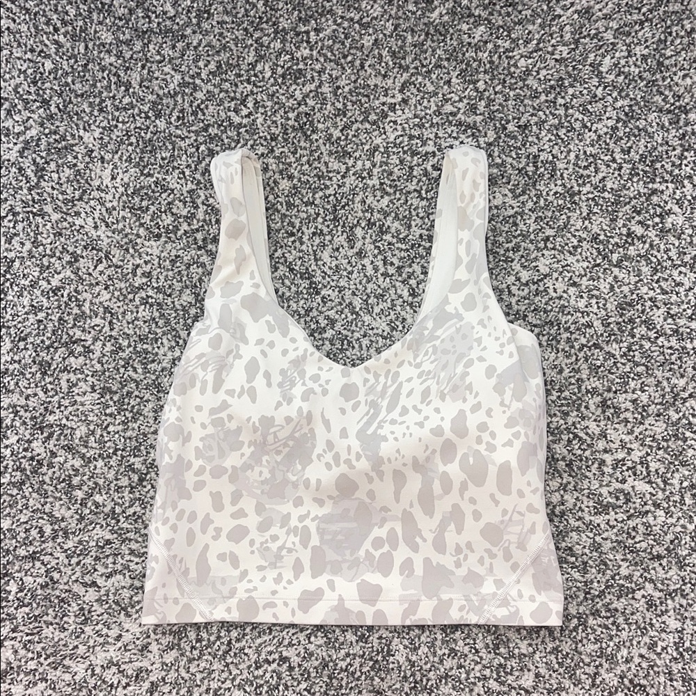Lululemon patterned align tank top